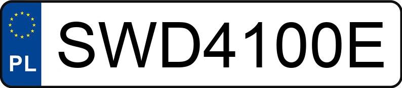 Numer rejestracyjny SWD 4100E posiada MERCEDES-BENZ S 63 AMG MR`14 E6 217 4Matic - SWD4100E