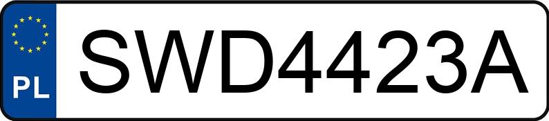 Numer rejestracyjny SWD 4423A posiada HONDA Accord 2.0i MR`03 E3 Comfort Aut. - SWD4423A