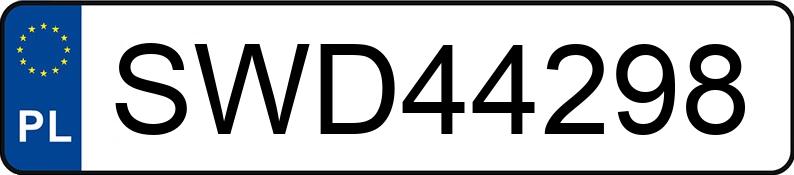 Numer rejestracyjny SWD 44298 posiada OPEL Corsa C 1.2 MR`00 E3 Cosmo - SWD44298