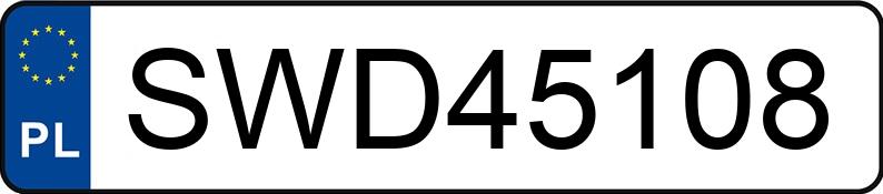 Numer rejestracyjny SWD 45108 posiada CHRYSLER 300C 2.7 Kat. MR`04 E4 Aut. - SWD45108