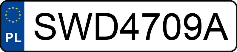 Numer rejestracyjny SWD 4709A posiada BMW 316i Compact Kat. E36 316i Compact Kat. E36 - SWD4709A