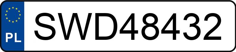 Numer rejestracyjny SWD 48432 posiada JAGUAR XF 3.0 Diesel MR`08 E5 Premium Luxury - SWD48432