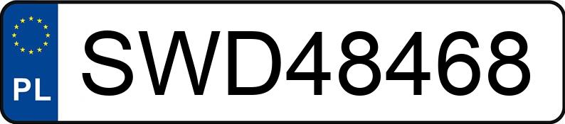 Numer rejestracyjny SWD 48468 posiada OPEL Astra II 1.6 MR`98 Astra II 1.6 MR`98 - SWD48468