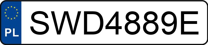 Numer rejestracyjny SWD 4889E posiada SEAT Leon 1.9 TDI DPF MR`05 E4 1P Stylance - SWD4889E