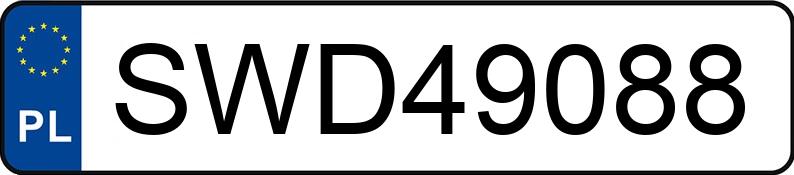 Numer rejestracyjny SWD 49088 posiada FIAT PUNTO - SWD49088