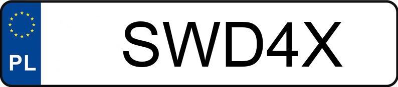 Numer rejestracyjny SWD 4X posiada AUTOSAN H9-21.41 - SWD4X