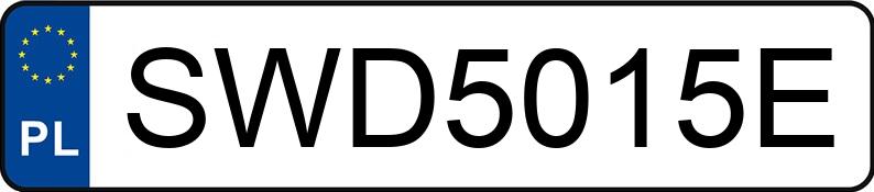 Il numero di registrazione SWD 5015E ha HONDA CR-Z MR`10 E5 GT - SWD5015E