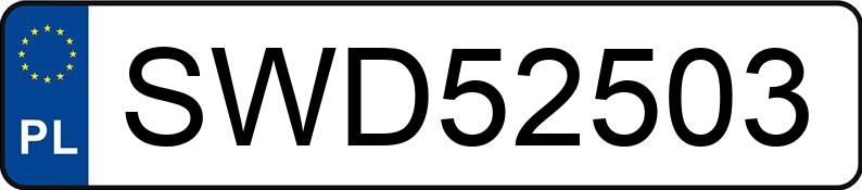 Numer rejestracyjny SWD 52503 posiada SKODA FABIA - SWD52503 Numer rejestracyjny SWD 52503 posiada SKODA FABIA - SWD52503