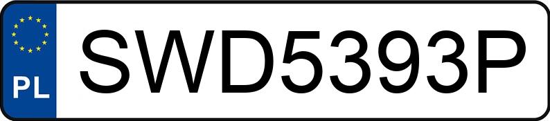 Numer rejestracyjny SWD 5393P posiada SAME LASER 130 - SWD5393P