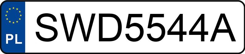 Numer rejestracyjny SWD 5544A posiada AUDI A4 Avant 2.0 TDi DPF MR`05 E4 8E A4 Avant 2.0 TDi DPF MR`05 E4 8E - SWD5544A