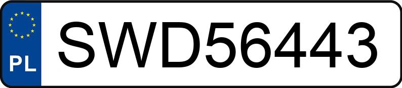 Numer rejestracyjny SWD 56443 posiada NISSAN Qashqai 1.5 dCi MR`10 E5 Tekna DPF - SWD56443