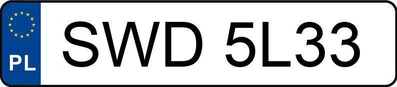 Numer rejestracyjny SWD 5L33 posiada NISSAN MICRA - SWD5L33