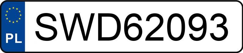 Numer rejestracyjny SWD 62093 posiada SKODA Octavia II 1.6 TDI MR`09 E5 Ambition - SWD62093