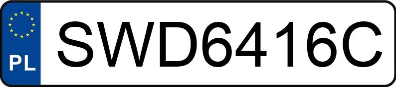 Numer rejestracyjny SWD 6416C posiada OPEL MOKKA X - SWD6416C