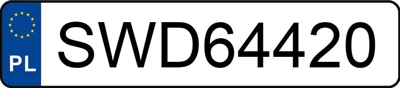 Numer rejestracyjny SWD 64420 posiada DACIA Duster MR`18 E6 SL Techroad 4WD - SWD64420