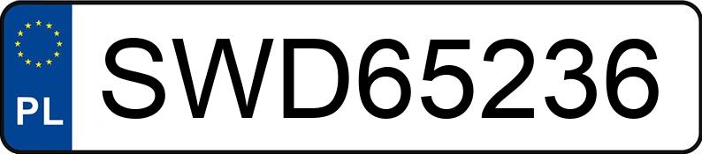 Numer rejestracyjny SWD 65236 posiada FIAT 500 1.2 MR`15 E6 500S - SWD65236