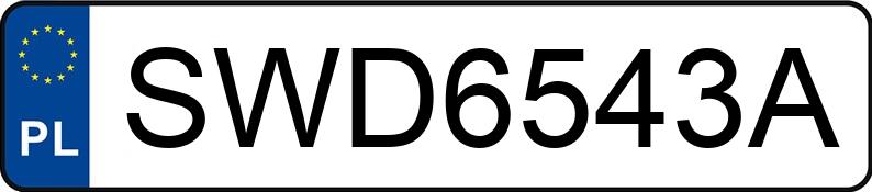 Numer rejestracyjny SWD 6543A posiada PEUGEOT 2008 - SWD6543A