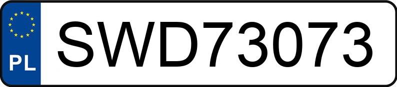The registration number SWD 73073 has SUZUKI Vitara 1.4 Mild Hybrid MR`19 E6 Premium - SWD73073