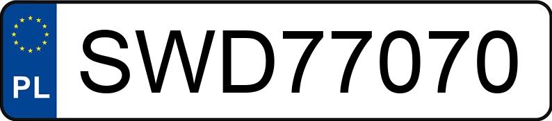 Numer rejestracyjny SWD 77070 posiada HYUNDAI i30 1.6 MR`13 E5 Style Aut. - SWD77070