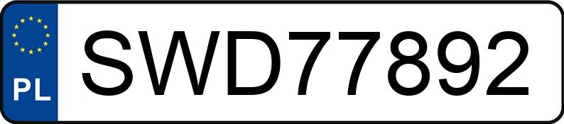 Numer rejestracyjny SWD 77892 posiada HYUNDAI GETZ - SWD77892