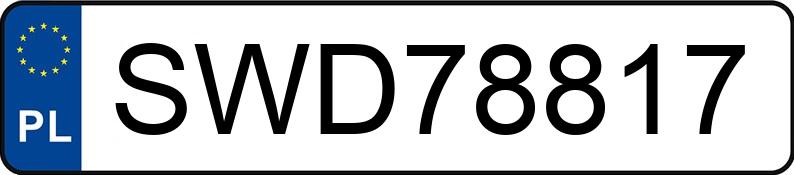 Numer rejestracyjny SWD 78817 posiada LANCIA Delta 1.9 Diesel MR`11 E5 Momo - SWD78817