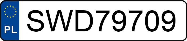 Numer rejestracyjny SWD 79709 posiada FORD FT 280 2.2 TDCi MR`12 E5 2.8t S Transit - SWD79709