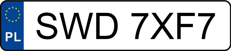 Numer rejestracyjny SWD 7XF7 posiada BMW 316i Compact Kat. E36 316i Compact Kat. E36 - SWD7XF7