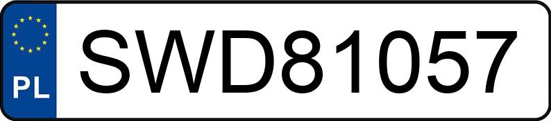 RegistreringsnummerSWD 81057 har FIAT Cinquecento 0.9 Kat. SX - SWD81057