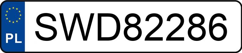 Numer rejestracyjny SWD 82286 posiada FIAT Punto 75 Kat. ELX - SWD82286
