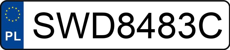 Numer rejestracyjny SWD 8483C posiada BMW X6 XDRIVE 35D - SWD8483C