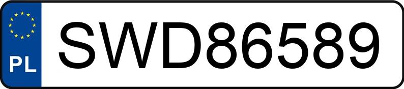 Numer rejestracyjny SWD 86589 posiada VOLVO V50 2.0 D MR`04 E4 V50 2.0 D MR`04 E4 - SWD86589