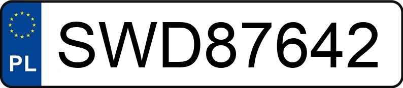 RegistreringsnummerSWD 87642 har SUZUKI Grand Vitara 2.0 MR`05 E3 Grand Vitara 2.0 MR`05 E3 - SWD87642
