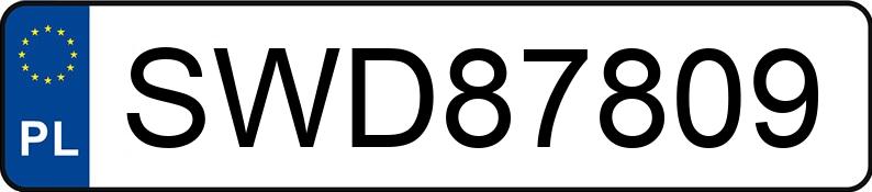 Numer rejestracyjny SWD 87809 posiada BMW 318i Kat. MR`01 E3 E46 318i Kat. MR`01 E3 E46 - SWD87809