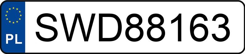 Numer rejestracyjny SWD 88163 posiada VOLKSWAGEN Transporter T4 TD MR`96 2.6t Transporter T4 TD MR`96 2.6t - SWD88163