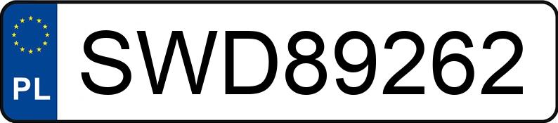 O número de registro SWD 89262 tem SKODA Fabia II 1.4 MR`07 E4 Fun - SWD89262