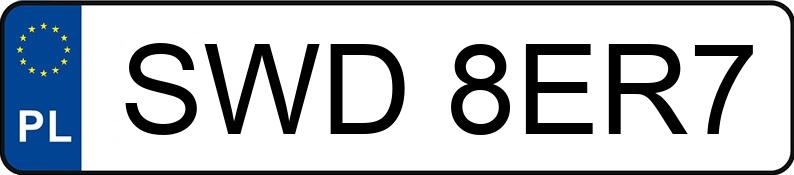 Numer rejestracyjny SWD 8ER7 posiada RENAULT Megane III 1.6 MR`08 E5 Expression 110 - SWD8ER7 Numer rejestracyjny SWD 8ER7 posiada RENAULT Megane III 1.6 MR`08 E5 Expression 110 - SWD8ER7