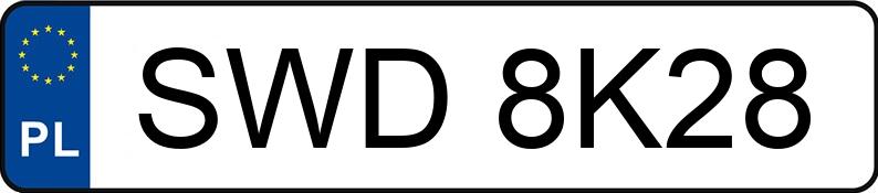 Numer rejestracyjny SWD 8K28 posiada MERCEDES-BENZ C 180 Kat. 202 Classic - SWD8K28