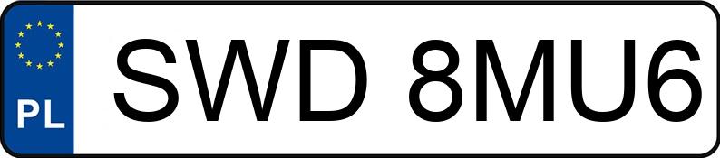 Numer rejestracyjny SWD 8MU6 posiada NISSAN MICRA - SWD8MU6