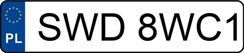 Le numéro d’enregistrement SWD 8WC1 a AUDI A4 Avant 2.0 TDi DPF MR`05 E4 8E A4 Avant 2.0 TDi DPF MR`05 E4 8E - SWD8WC1