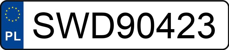 Numer rejestracyjny SWD 90423 posiada CITROEN Xsara II 1.6i 16V Kat. MR`00 E3 Tonic - SWD90423