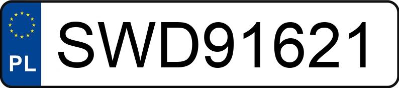 Numer rejestracyjny SWD 91621 posiada AUDI A4 Avant 1.9 TDi Kat. MR`00 E3 8E A4 Avant 1.9 TDi Kat. MR`00 E3 8E - SWD91621