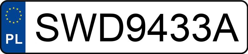 Numer rejestracyjny SWD 9433A posiada MINI [BMW] Mini 1.6 MR`01 E3 Cooper - SWD9433A