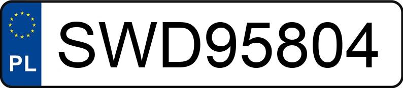 Numer rejestracyjny SWD 95804 posiada RENAULT CLIO - SWD95804 Numer rejestracyjny SWD 95804 posiada RENAULT CLIO - SWD95804