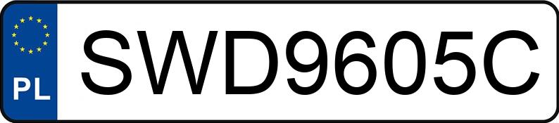 Numer rejestracyjny SWD 9605C posiada VOLKSWAGEN TIGUAN - SWD9605C