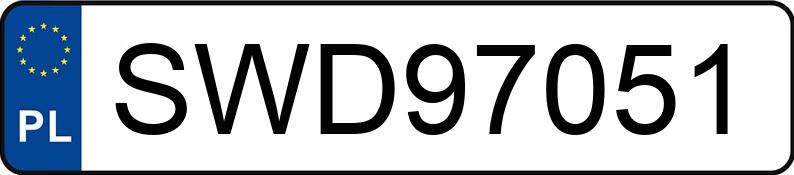Numer rejestracyjny SWD 97051 posiada PEUGEOT 406 2.0 HDI MR`98 Mistral - SWD97051