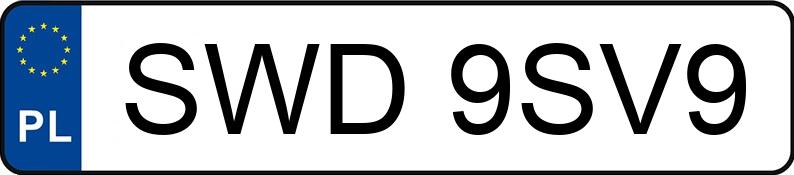 Numer rejestracyjny SWD 9SV9 posiada PEUGEOT 207 1.4 MR`09 E4 Millesim 200 - SWD9SV9