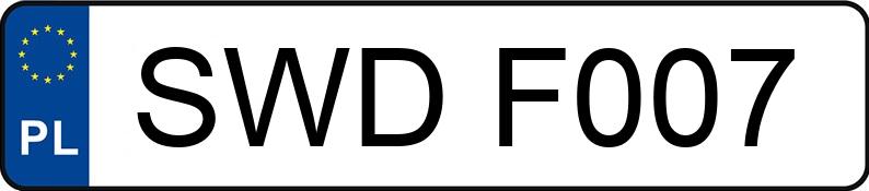 Le numéro d’enregistrement SWD F007 a STAR 28 9.3t 28 9.3t - SWDF007