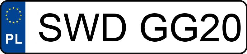 Numer rejestracyjny SWD GG20 posiada VOLKSWAGEN Lupo 1.4 MR`98 Trendline - SWDGG20