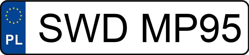 Numer rejestracyjny SWD MP95 posiada QJ MOTOR Turystyczne SRT 600 SX - SWDMP95