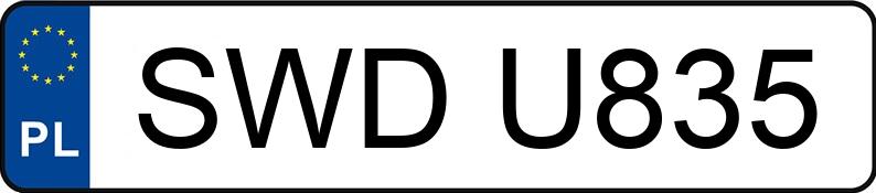 Numer rejestracyjny SWD U835 posiada HYUNDAI PONY - SWDU835